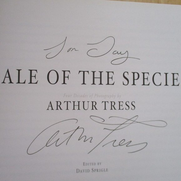 Male of the Species ARTHUR TRESS 4 Decades of Photography 1999 SIGNED RARE - Picture 8 of 12